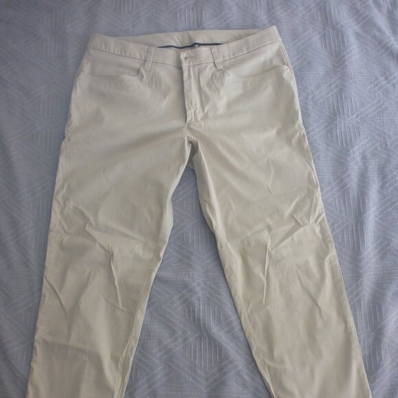Mens Lululemon ABC Slim-Fit 5 Pocket Pant 30L SwiftCotton - Picture 1 of 6